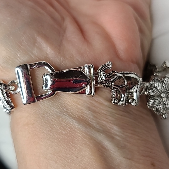 Elephant Charm Bracelet - Picture 6 of 10